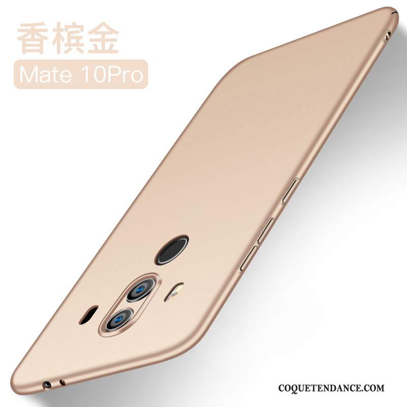 Huawei Mate 10 Pro Coque Protection Incassable Noir Difficile Étui