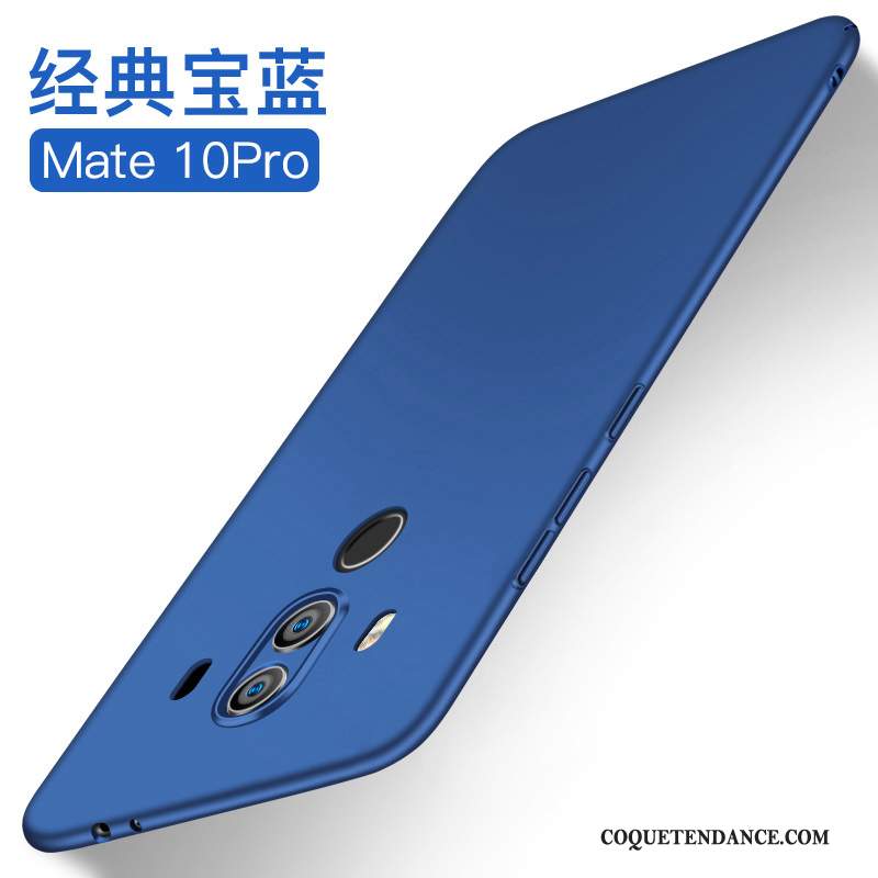 Huawei Mate 10 Pro Coque Protection Incassable Noir Difficile Étui