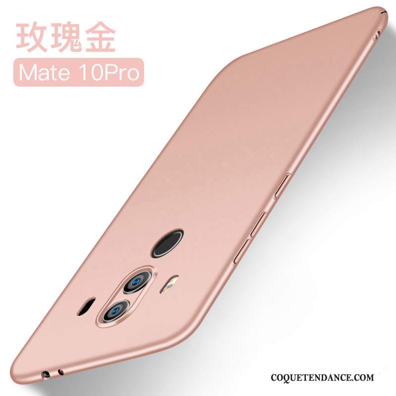 Huawei Mate 10 Pro Coque Protection Incassable Noir Difficile Étui