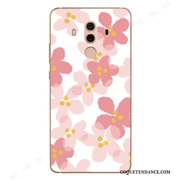 Huawei Mate 10 Pro Coque Protection Silicone Rose Incassable Art