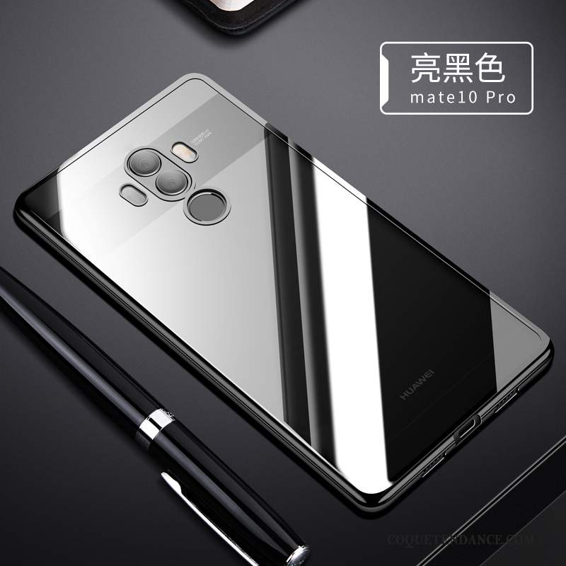 Huawei Mate 10 Pro Coque Tendance Fluide Doux Protection Transparent