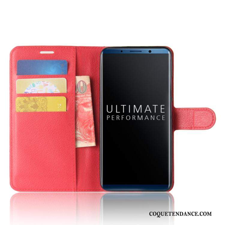 Huawei Mate 10 Pro Coque Étui Protection De Téléphone Rouge Chaude