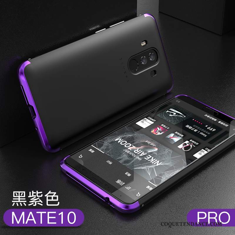 Huawei Mate 10 Pro Coque Étui Protection Incassable Tendance Délavé En Daim