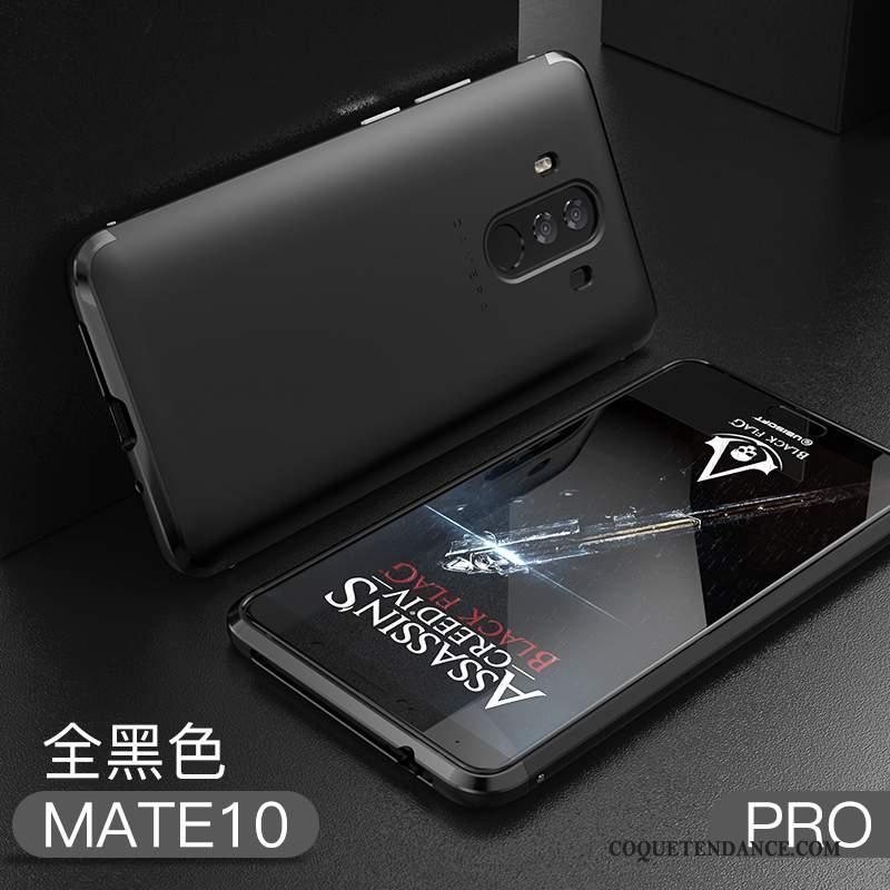 Huawei Mate 10 Pro Coque Étui Protection Incassable Tendance Délavé En Daim