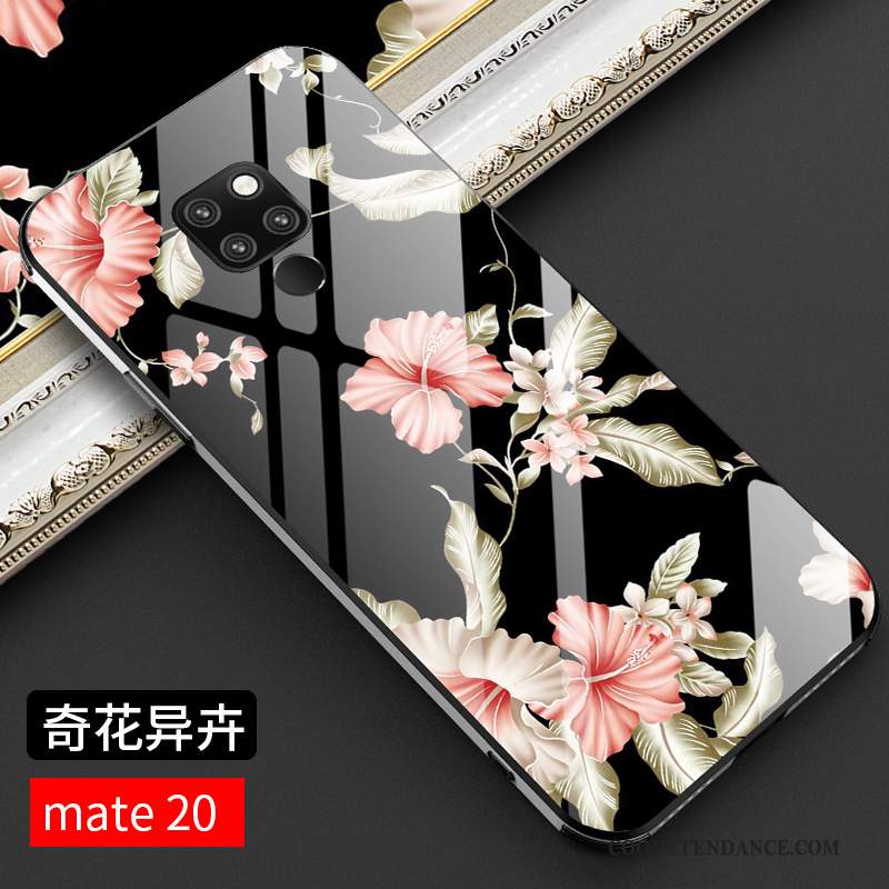 Huawei Mate 20 Coque Célébrité Luxe Marque De Tendance Bleu Style Chinois