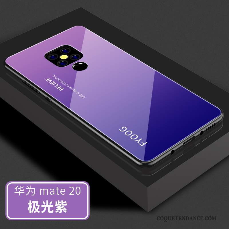 Huawei Mate 20 Coque Nouveau Personnalité Tout Compris Verre Silicone