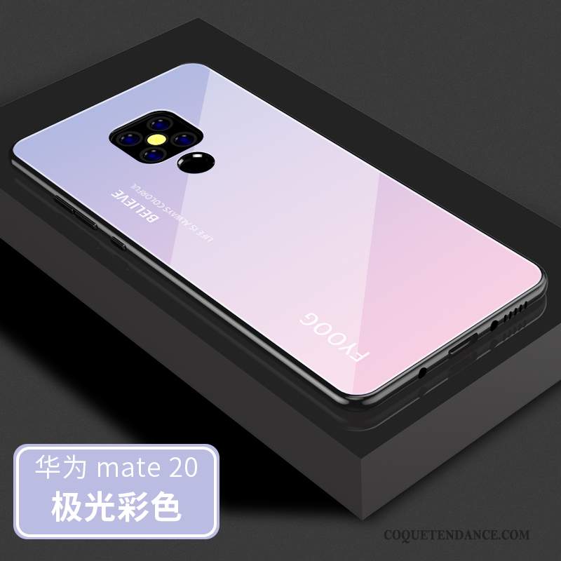Huawei Mate 20 Coque Nouveau Personnalité Tout Compris Verre Silicone
