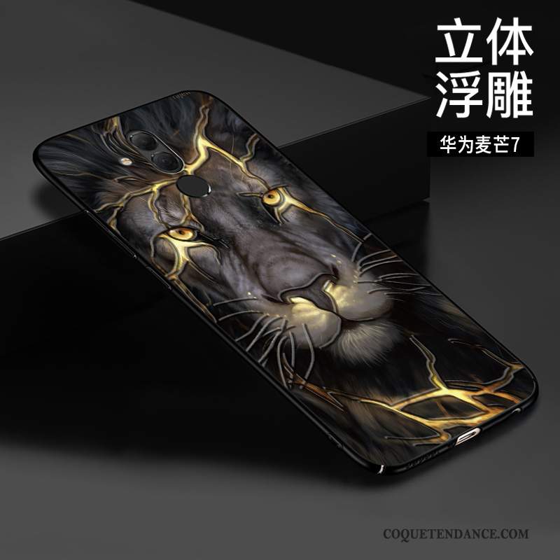 Huawei Mate 20 Lite Coque De Téléphone Dimensionnel Gaufrage Créatif Style Chinois