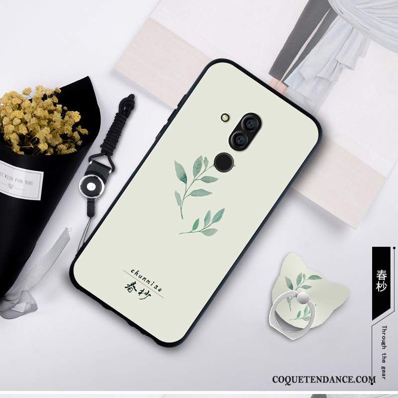 Huawei Mate 20 Lite Coque Vert Ornements Suspendus De Téléphone Tout Compris Incassable