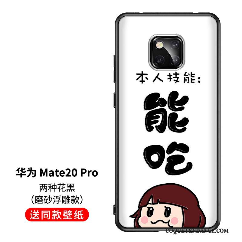 Huawei Mate 20 Pro Coque Charmant Protection Incassable Net Rouge Original