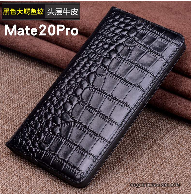 Huawei Mate 20 Pro Coque Étui Protection Étui En Cuir