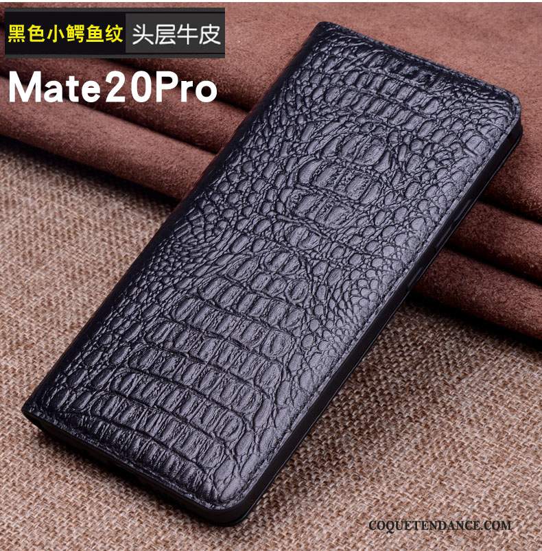 Huawei Mate 20 Pro Coque Étui Protection Étui En Cuir