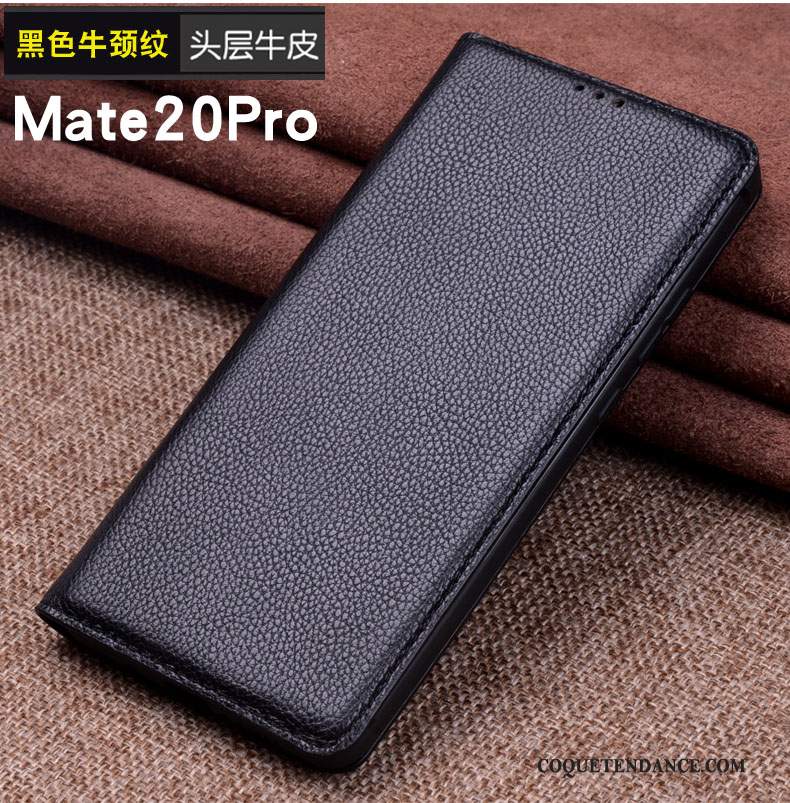 Huawei Mate 20 Pro Coque Étui Protection Étui En Cuir