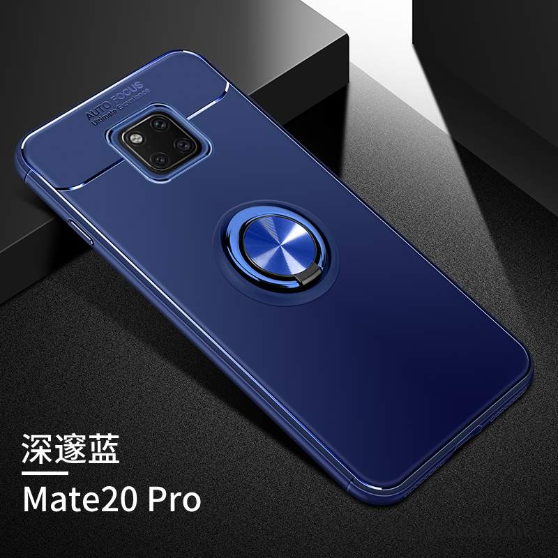 Huawei Mate 20 Pro Coque Étui Silicone De Téléphone Rouge Incassable