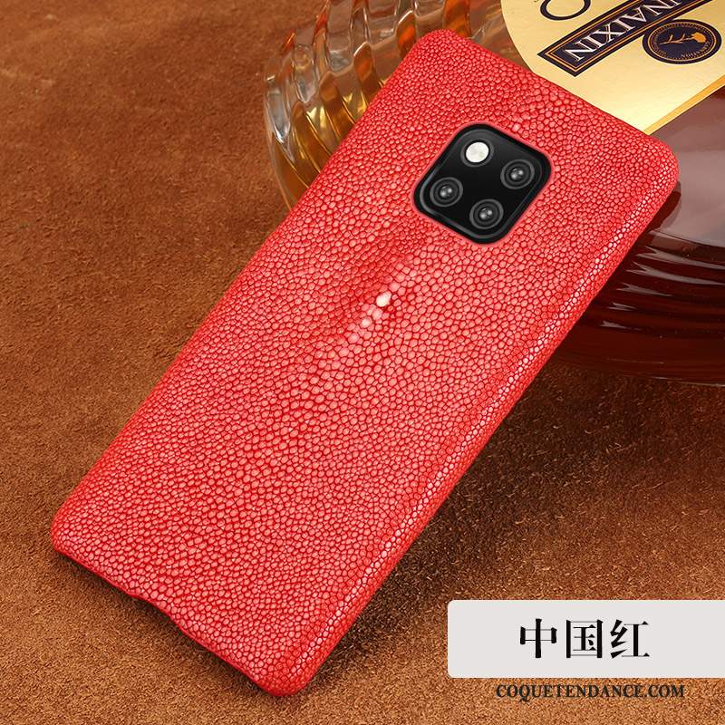 Huawei Mate 20 Rs Coque Créatif Luxe Incassable Protection Cuir