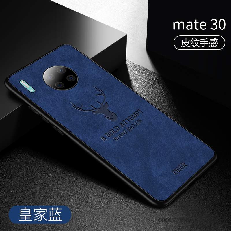 Huawei Mate 30 Coque Cuir Étui En Cuir Créatif Silicone Protection