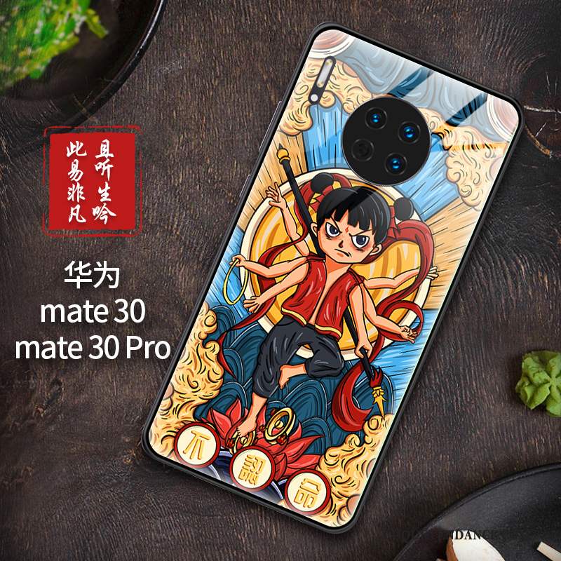 Huawei Mate 30 Coque Marque De Tendance De Téléphone Étui Amoureux Tout Compris