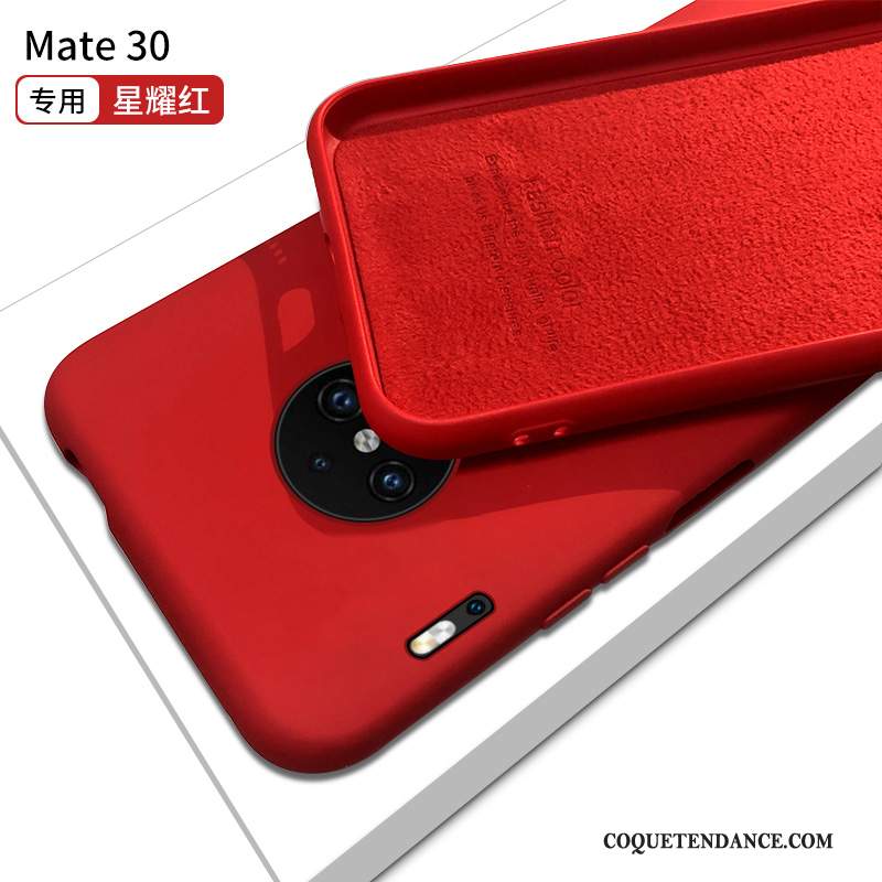 Huawei Mate 30 Coque Nouveau Vent Incassable Rose