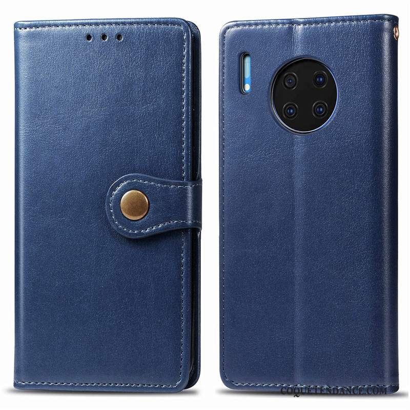 Huawei Mate 30 Coque Protection Simple Étui En Cuir Ornements Suspendus De Téléphone