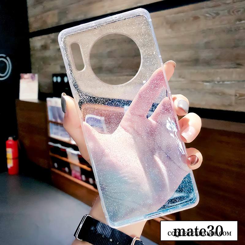 Huawei Mate 30 Coque Silicone Incassable Personnalité Créatif Ornements Suspendus