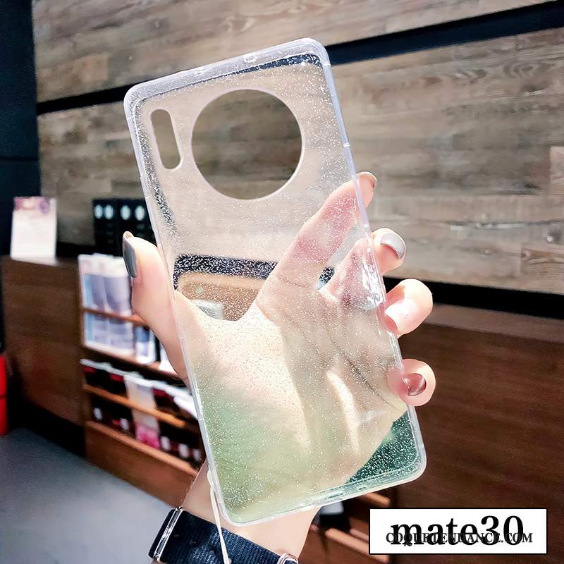 Huawei Mate 30 Coque Silicone Incassable Personnalité Créatif Ornements Suspendus