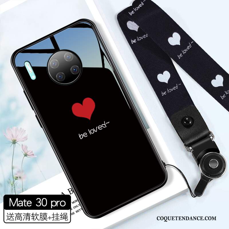 Huawei Mate 30 Pro Coque Amour Amoureux Net Rouge Incassable Tout Compris