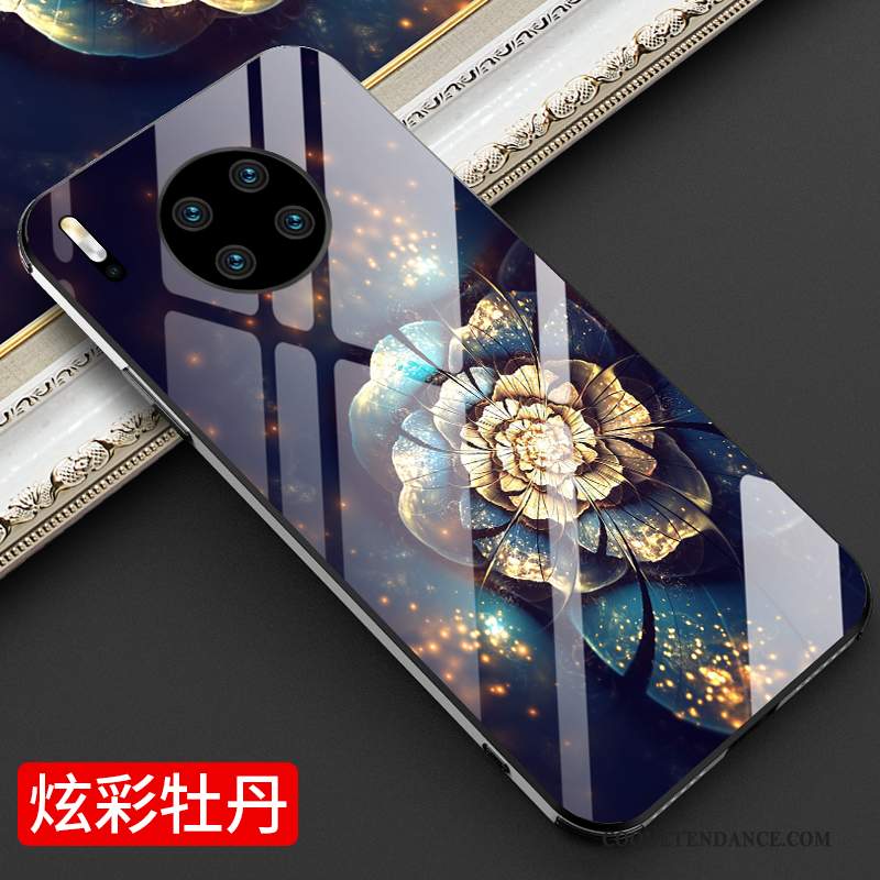 Huawei Mate 30 Pro Coque De Téléphone Luxe Tout Compris Mode Verre