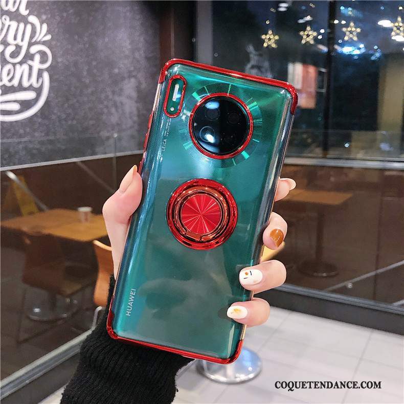 Huawei Mate 30 Pro Coque Net Rouge Incassable De Téléphone Luxe Tout Compris