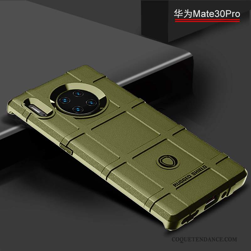 Huawei Mate 30 Pro Coque Silicone De Téléphone Incassable Noir Protection