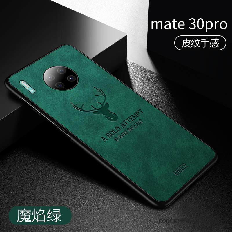 Huawei Mate 30 Pro Coque Silicone Étui En Cuir Incassable Créatif Marque De Tendance