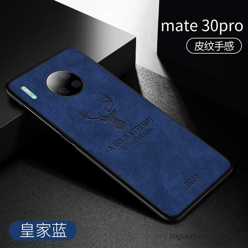 Huawei Mate 30 Pro Coque Silicone Étui En Cuir Incassable Créatif Marque De Tendance