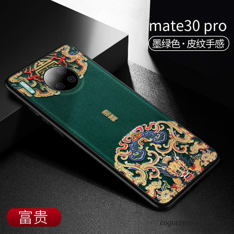 Huawei Mate 30 Pro Coque Tout Compris Très Mince De Téléphone Nouveau Vert