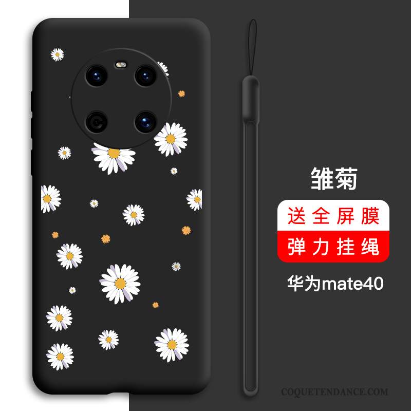Huawei Mate 40 Coque Incassable Très Mince Protection Tout Compris Rouge