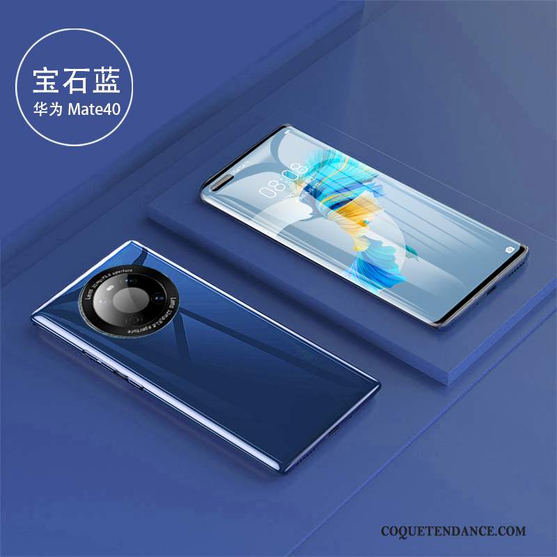Huawei Mate 40 Coque Net Rouge Luxe Nouveau Créatif Étui