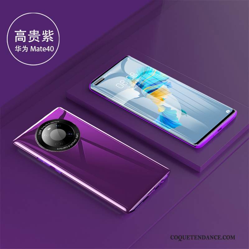 Huawei Mate 40 Coque Net Rouge Luxe Nouveau Créatif Étui