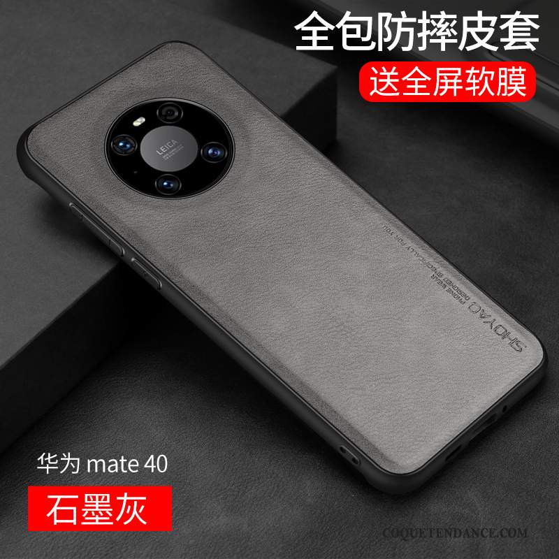 Huawei Mate 40 Coque Tendance Étui Protection Fluide Doux