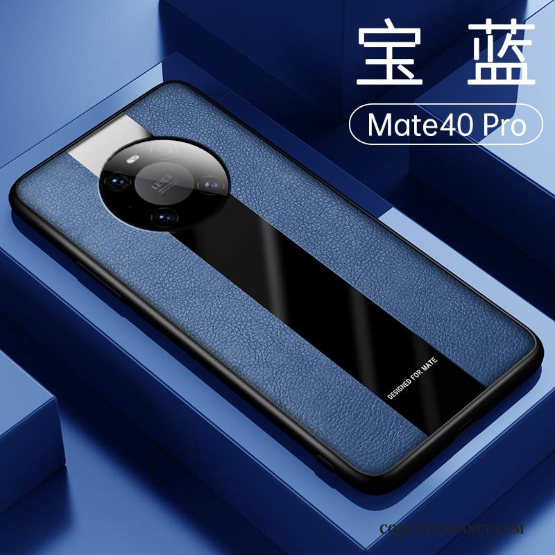 Huawei Mate 40 Pro Coque Fluide Doux Simple Protection Étui Silicone