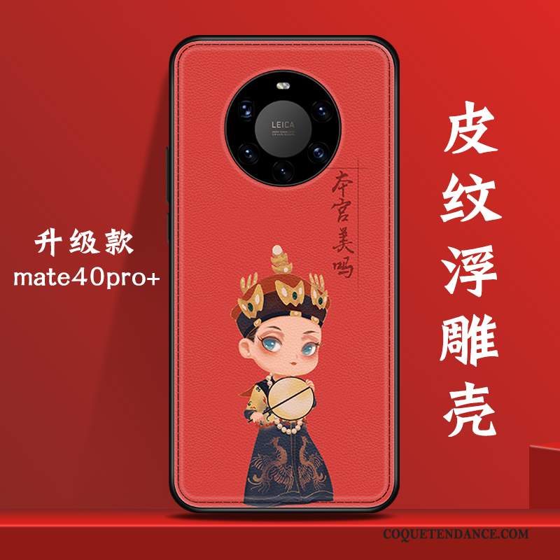 Huawei Mate 40 Pro+ Coque Nouveau Vent Créatif Vert Incassable