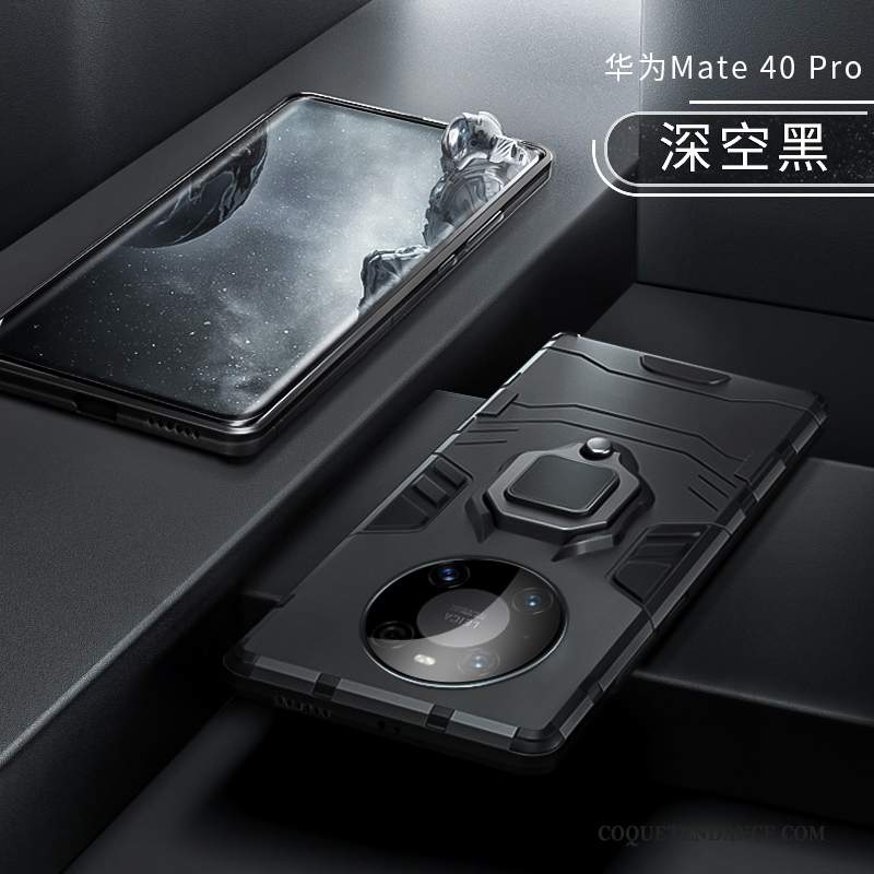 Huawei Mate 40 Pro Coque Protection De Téléphone Nouveau Anneau Incassable