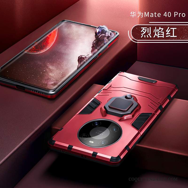 Huawei Mate 40 Pro Coque Protection De Téléphone Nouveau Anneau Incassable