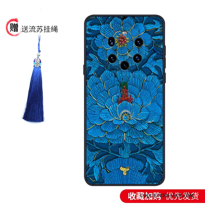 Huawei Mate 40 Pro+ Coque Protection Très Mince Créatif Tendance Style Chinois