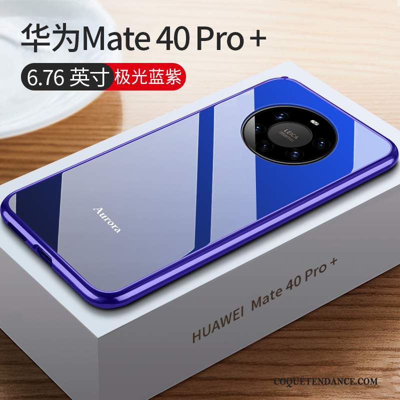 Huawei Mate 40 Pro+ Coque Rouge De Téléphone Net Rouge Border Nouveau