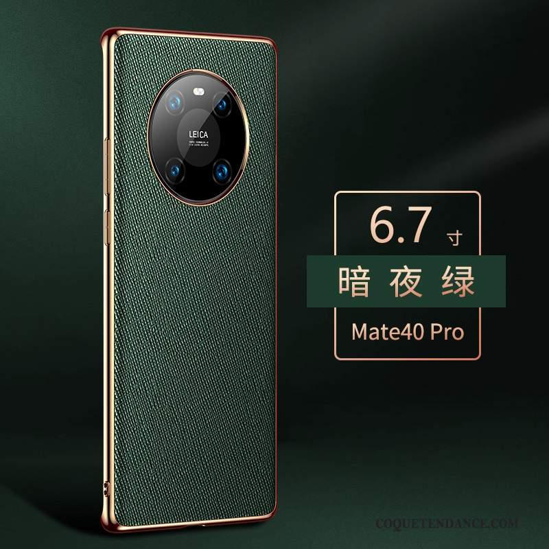 Huawei Mate 40 Pro Coque Tout Compris Incassable Étui Violet Luxe