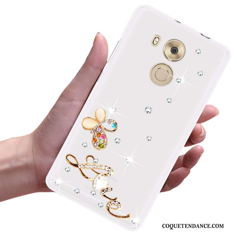 Huawei Mate 8 Coque Strass Créatif Fluide Doux Protection