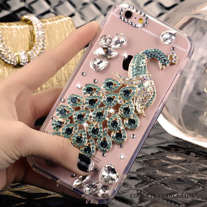 Huawei Mate 8 Coque Étui Luxe Strass De Téléphone Or