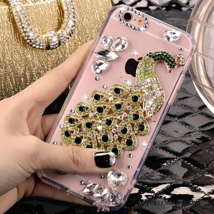 Huawei Mate 8 Coque Étui Luxe Strass De Téléphone Or