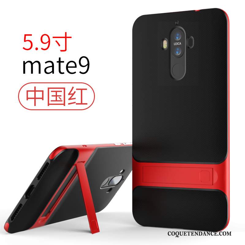 Huawei Mate 9 Coque Bleu De Téléphone Incassable Silicone Simple