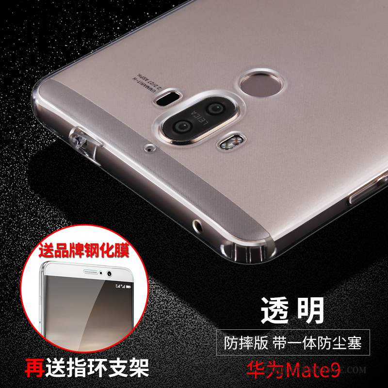 Huawei Mate 9 Coque De Téléphone Transparent Incassable Tout Compris Silicone