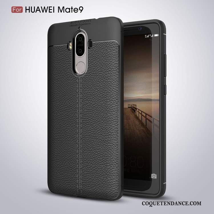 Huawei Mate 9 Coque Gris Simple De Téléphone Étui Protection