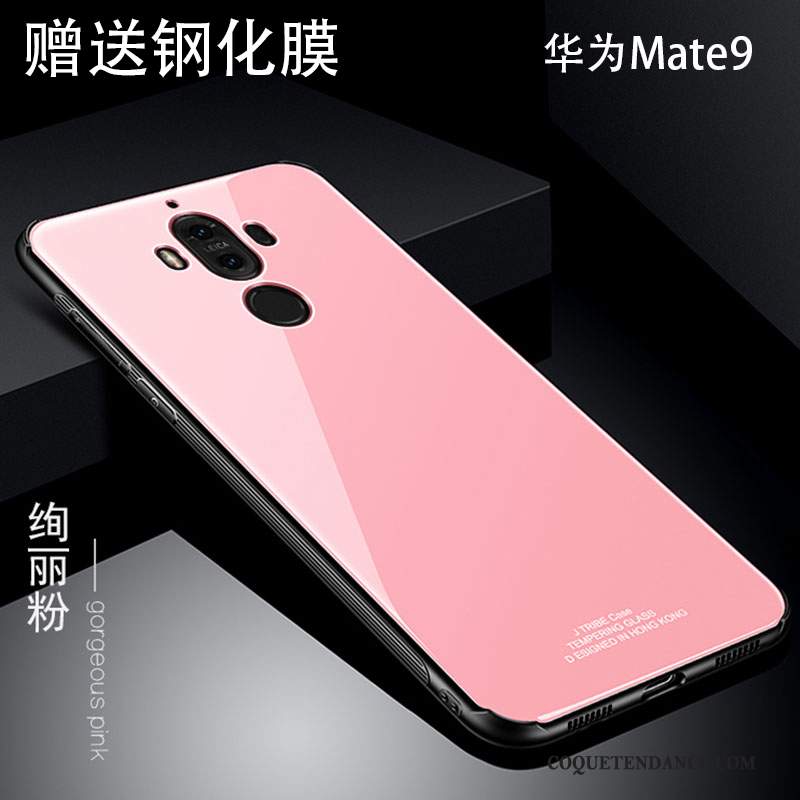 Huawei Mate 9 Coque Incassable De Téléphone Tendance Métal Étui